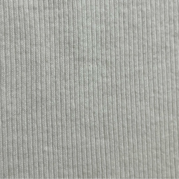 Colsie Ivory Lace Trim Crop Top Ribbed Knit L Boho Hippie Ethereal Balletcore L - Picture 10 of 10